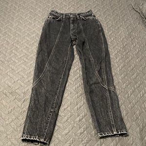 Vintage Lee black denim jeans